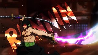 One Piece AMV Roronoa Zoro  RUNNIN [upl. by Swor552]