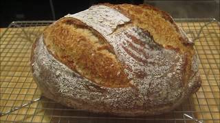 Kvaskový chlieb Co se povede video recept  Sourdough Bread Video Recipe [upl. by Fritze]