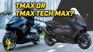 Yamaha TMAX 2023 amp TMAX Tech MAX 2023  Learn the differences [upl. by Menashem100]