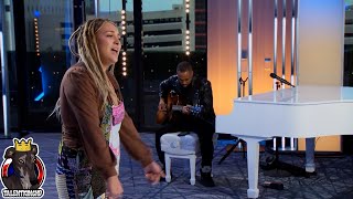 Mariah Faith Story  American Idol Auditions Week 5 2023 S21E05 [upl. by Enelehs723]