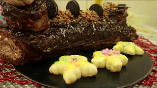 Buche classique 2019 🍰 لابيش 2019 بابسط طريقة 😁😉 [upl. by Riffle]