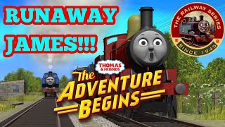 Runaway James and Crash  The Adventure Begins  RWS Version • Trainz 2019 [upl. by Anifesoj]