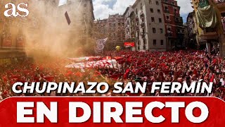 SAN FERMÍN CHUPINAZO EN DIRECTO  Diario AS [upl. by Ayhdnas]