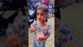 Boaz Having Nitrogen Smoke Biscuit Murree Mall Road  funny cutebaby rainyweather nature [upl. by Ilesara]