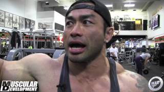 2016 ARNOLD CLASSIC  HIDETADA YAMAGISHI  DELTS [upl. by Schaaff]