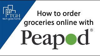 How to Order Groceries Online for Delivery with Peapod [upl. by Nottirb370]