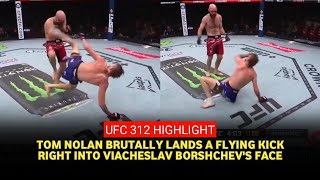 UFC 312 Results Tom Nolan Knocks Slava Claus Out of Victory in Australia [upl. by Amabelle]