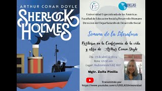 Conferencia  La Vida Y Obra De Arthur Conan Doyle [upl. by Areic]