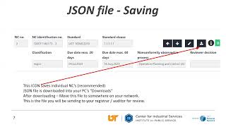 How to complete your JSON file when answering IATF169492016 audit findings [upl. by Nnhoj]