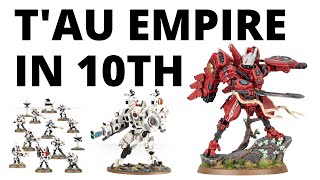 Tau Empire in Warhammer 40K 10th Edition  Full Index Rules Tau Datasheets and Launch Detachment [upl. by Yttiy]