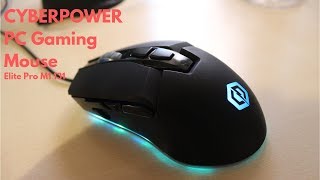 CYBERPOWER PC Elite M1 131 RGB Gaming Mouse REVIEW [upl. by Assirehc]