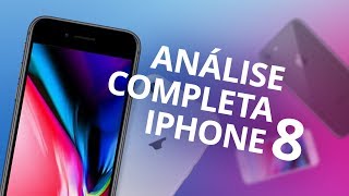 iPhone 8 Análise  Review [upl. by Ambrosio]