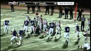 Football  Lincoln vsFranklin [upl. by Idissac]