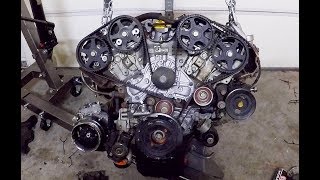 How To Change Timing Belt Water Pump Tensioner amp Pulleys Mitsubishi 3000GT VR4 Build Part 518 [upl. by Aldarcy]