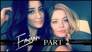 Emison QampA Pt 2 with Sasha Pieterse  Shay Talk [upl. by Calen]