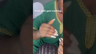 Asmr scalp scratching with gum cracking sound  hair asmr hair headscratching [upl. by Adel]