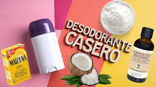 Cómo Hacer Desodorante Casero Natural Receta Fácil y Efectiva con Ingredientes Simples y Económicos [upl. by Raamal]