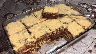 Torte me Biskota shume e thjeshte  Simple Cake With Biscuits [upl. by Htrahddis]