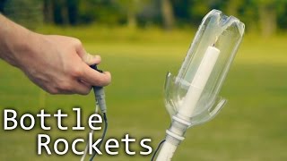 How To Make Alcohol Rockets From Soda Bottles [upl. by Lledyr]