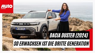 Dacia Duster 2024 Das bietet die dritte Generation  AUTO ZEITUNG [upl. by Meedan545]