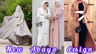 NEW ABAYA DESIGNS 2024  modern Abaya design  very stylish hijab style [upl. by Blen907]