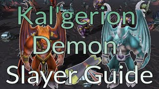 EASY Kalgerion Demon Slayer Task Guide 220k XPHR 3m GPHR [upl. by Shenan]