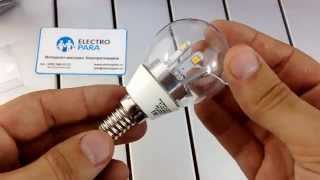 ЭРА 360LED P455w827E14  обзор светодиодной лампы [upl. by Mukul]