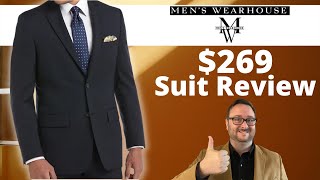 Affordable Suit Review  Mens Wearhouse Pronto Uomo Suit [upl. by Kendricks49]