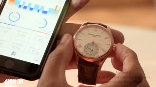 Frederique Constant Swiss Horological Smartwatch  Hands On Video [upl. by Aneliram]