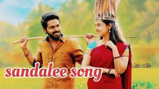 Sandalee ❤️  Sema song  GV Prakash  Arthana Binu  Valliganth  love tamilhitsongs 2018songs [upl. by Esya6]