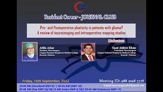 Resident Corner  JOURNAL CLUB [upl. by Azriel]