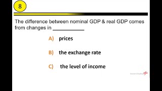 Economics Quiz Questions and Answers Macroeconomics GDP GNP [upl. by Aerahs757]