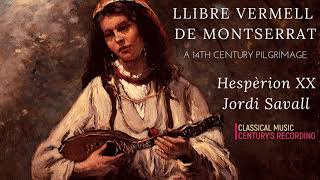 Medieval Music Jordi Savall  Llibre Vermell De Montserrat Stella splendens  P° Centurys rec [upl. by Assyla]