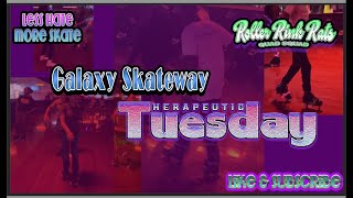 Roller Rink Rats presents Therapeutic Tuesdays ADULT NIGHT at Galaxy Skateway Davie Florida [upl. by Eidde]