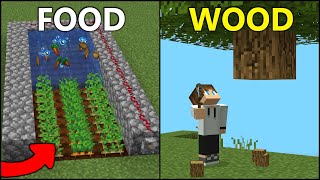 5 BEST Farms for a New World Minecraft [upl. by Llehsad67]