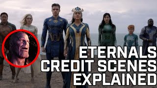 Eternals Post Credits Scenes Explained  Full Reaction [upl. by Bates311]