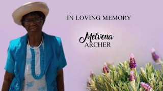 Celebrating the Life of Melvena Archer [upl. by Rora]