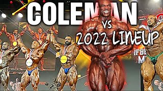 How Would Ronnie Coleman Do At The 2022 Olympia [upl. by Halimaj]