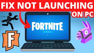 EASIEST FIX for FORTNITE NOT LAUNCHING on PC Jan 2024 [upl. by Baldridge]