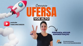 Concurso UFERSA Administração [upl. by Eimrots860]