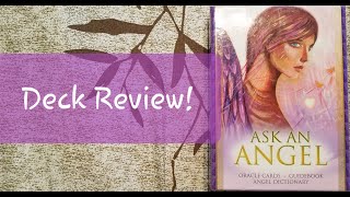 Deck Review  Ask an Angel oracle cards [upl. by Ahsekel760]