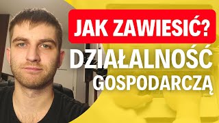 Jak Zawiesić Działalność Gospodarczą w CEIDG przez Internet JDG  Biznesgovpl  MiniPoradnik 2023 [upl. by Berliner]