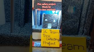 Fire safety project using Flame sensor innovation engineering science shorts [upl. by Thomasina]