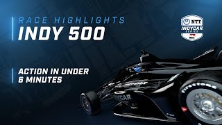 Race Highlights  107th Running of the Indianapolis 500  INDYCAR [upl. by Noreh948]