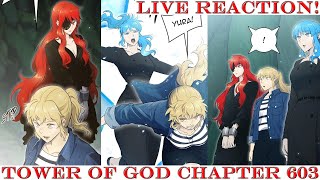 This is Huge  Tower of God Chapter 603 Season 3 Episode 186 Live Reaction [upl. by Nitnert]