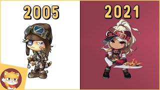 The Evolution of MapleStory  2005  2021 [upl. by Balbur]