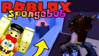 SPONGEBOB DI TERROR HANTU PENGHUNI PESAWAT ✈️👻  Roblox Spongebob Indonesia [upl. by Gaspard]