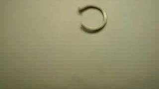 CLASSY LOOK NOSE HOOP BODY JEWELRY [upl. by Anrym]