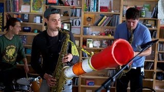 Moon Hooch NPR Music Tiny Desk Concert [upl. by Leoni785]