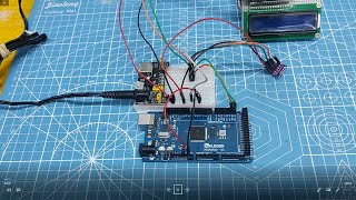 71 Arduino Mega2560 barómetro  sensor de temperatura altitud y presión atmosférica con el BMP280 [upl. by Oigroig]